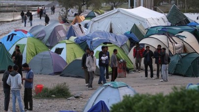 Göçmen kampında panik: Karantina altına alındı