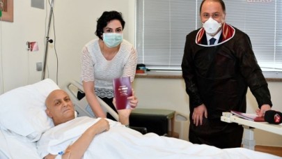 Hastanede evlenen Yavuz Uygar'dan acı haber