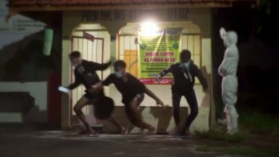 Hedef korkutmak: Koronavirüse karşı hayalet timi kuruldu!