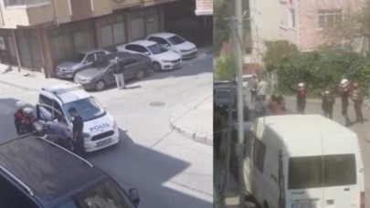 Küçükçekmece'de polise saldıranların son hali ortaya çıktı