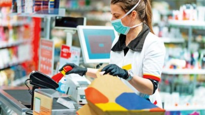 Markette hapşırdı: Para cezası kesildi