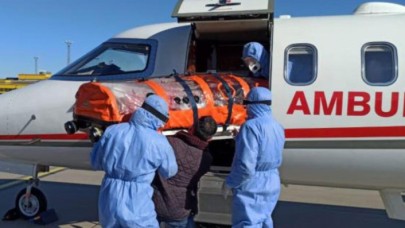 Leyla'nın babasını taşıyan uçak Ankara'ya indi