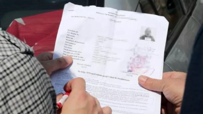 'Seyahat izin belgem yok' dedi,  150 liraya bilet aldı