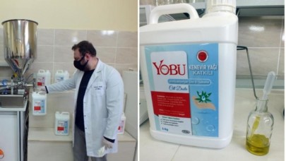 Türkiye'de kenevir esanslı antibakteriyel sıvı sabun üretildi