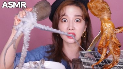 Videolarında canlı hayvan yiyen Koreli YouTuber'a tepki yağıyor!