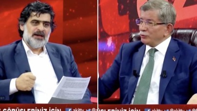 Ahmet Davutoğlu sinirlerine hakim olamadı: Canlı yayında sitem etti!