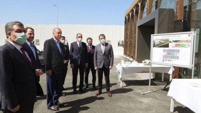 Cumhurbaşkanı Erdoğan'dan salgın hastanelerine inceleme