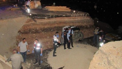Feci kaza: Çukura düşen arabadaki Osman Çayır ve Eshat Çayır öldü