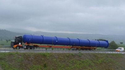 İskenderun'dan Samsun'a 5 günde getirildi: Tam 40 metre!