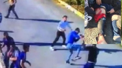 'Marketi neden açmıyorsun?' kavgası kameralara yansıdı