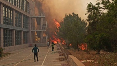 Yangın büyüyor: ODTÜ kampüsüne de sıçradı