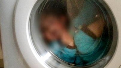 3 yaşındaki oğlunu çamaşır makinesine kilitleyen baba tutuklandı