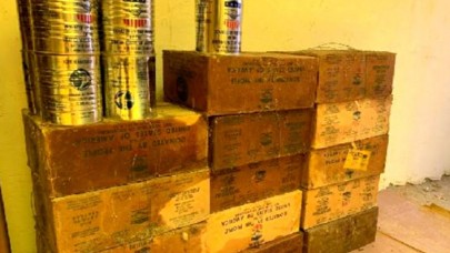 ABD'nin 50 yıl önce gönderdiği yağlar,  Elazığ'da bir okulun çatı katından çıktı