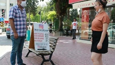 Adanalı Yılmaz Fikriderin'den ilginç girişimcilik: Sokakta takipçi,  yorum ve beğeni satıyor