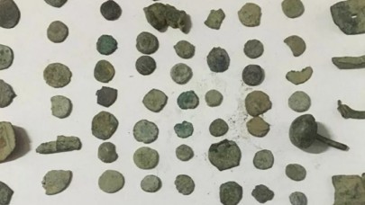 Aydın Didim'de 100'den fazla tarihi sikke ele geçirildi