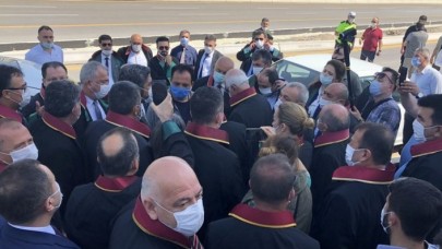 Baro başkanları Ankara'da: Polis izin vermedi