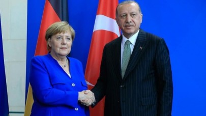 Cumhurbaşkanı Erdoğan,  Almanya Başbakanı Merkel'le görüştü: Flaş karar
