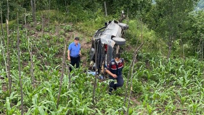 Feci kaza: Ali Kazın öldü,  eşi Güler Kazın yaralandı