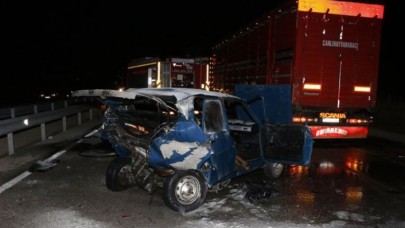 Feci kaza: Bayram Yeşil öldü