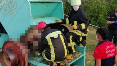 Ferhat Aydın'ın feci ölümü: Patos makinesine düştü