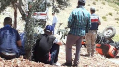 Kilis'te feci kaca: Traktörün altında kalan Ökkeş Yıldız öldü