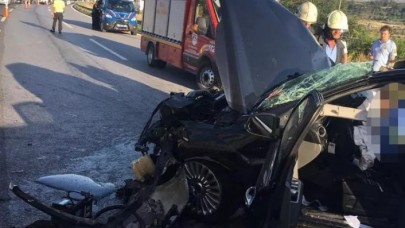 Mersin'de feci kaza: Gazi Sevenol,  Şencan Yıldırım Gürnar,  Sevcan Sevenol hayatını kaybetti