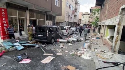 Okmeydanı'nda bir iş yerinde patlama