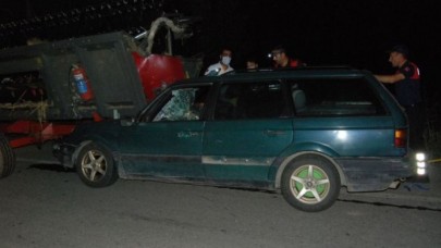 Otomobil biçerdövere çarptı: Gürsel Akgün öldü