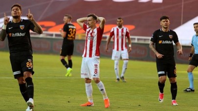 Sivasspor koptu,  Kayserispor umutlandı