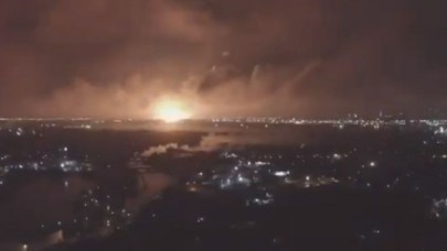 Tahran'da büyük patlama: Halk paniğe kapıldı