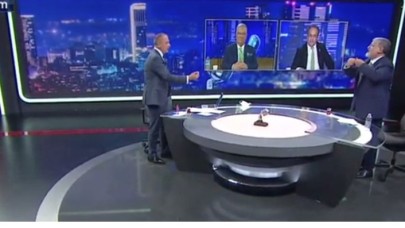 Teke Tek canlı yayınında büyük kavga: Serdar Savaş programı terk mi etti?