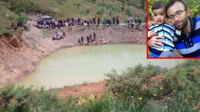 Yasin Güzelel'in kahreden ölümü: Çocuğunu gölete düştü sandı,  boğuldu!