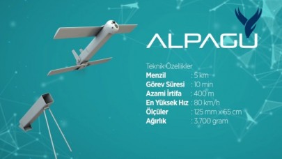 Yeni kamikaze drone Alpagu sahaya çıkıyor