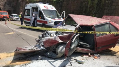 Zonguldak'ta otomobil üst yoldan alt yola düştü: Kübra Yıldızbaş hayatını kaybetti