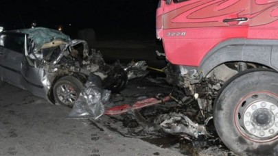 Aracı hurdaya döndü: Mustafa Küçük öldü