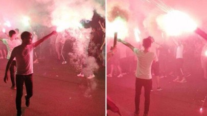 Asker uğurlamada dün gece: Kışlada yangın çıktı,  otogar karıştı