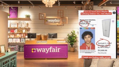 Çocuk ticareti yaptığı iddia edilen Wayfair'in yasaklanan reklamı ortaya çıktı!
