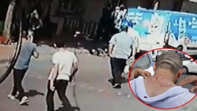 Çocuklara süt dağıtan yapan belediye ekibine saldırdılar!