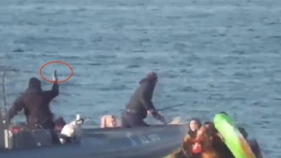 Dehşete düşüren görüntüler: Bunu yapan AB gücü FRONTEX