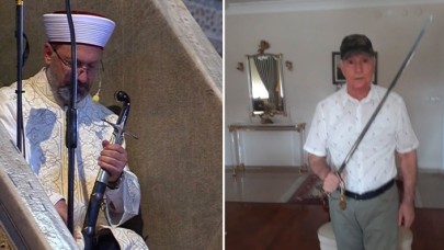 Emekli yarbay Tevfik Diker'den Diyanet İşleri Başkanı Ali Erbaş'a kılıçlı düello çağrısı!