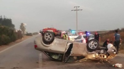 Feci kaza: Uzman Çavuş yaralandı,  oğlu Buğrahan İyidoğan öldü