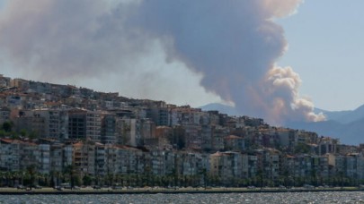 İzmir'de korkutan yangını: Takviye istendi