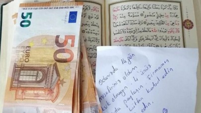 Karantina için odalarında kaldığı öğrencilere 400 euro bıraktı