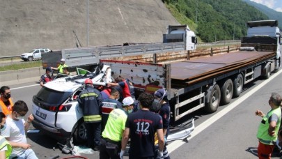Korkunç kaza: Hüseyin Okçu ve Kamil Balay öldü