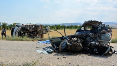 Korkuteli'de feci kaza: Muhammet Alkan öldü