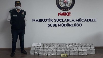 Malatya'da kamyon kasasına gizlenmiş 195 kilogram eroin ele geçirildi