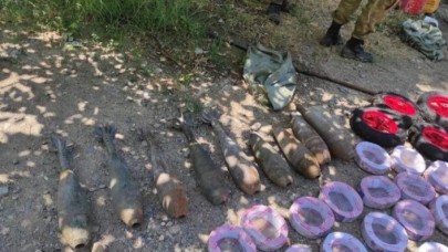 Pençe-Kaplan Operasyonu'nda PKK'ya ait çok miktarda mühimmat ele geçirildi