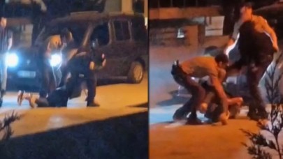 Sakarya'da 4 bekçi Samet Aslan'ı tekme tokat döverek gözaltına aldı