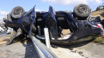 TEM'de feci kaza: Şevval Derin öldü!