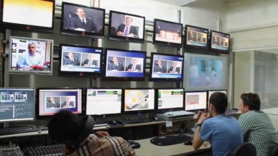 Ulusal Kanal stüdyosunda yangın çıktı!